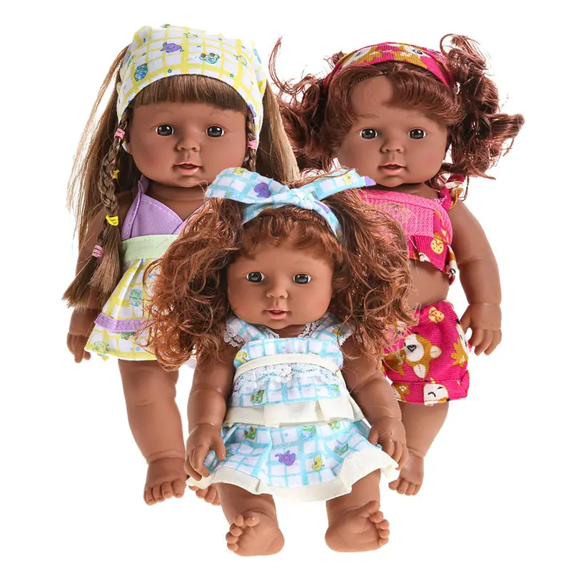 28cm Cute Reborn Baby Doll Soft Vinyl Silicone Lifelike Accompany Doll Toy Lovely Newborn Baby Speaking Sound Toy 319P
28cm Cute Reborn Baby Doll Soft Vinyl Silicone Lifelike Accompany Doll Toy Lovely Newborn Baby Speaking Sound Toy 319P