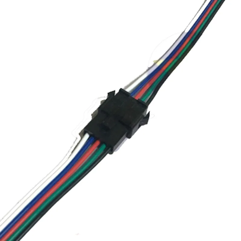 1 пара 5pin SM разъем провода светодиодные разъемы для SMD 5050 RGBW RGBWW светодиодов