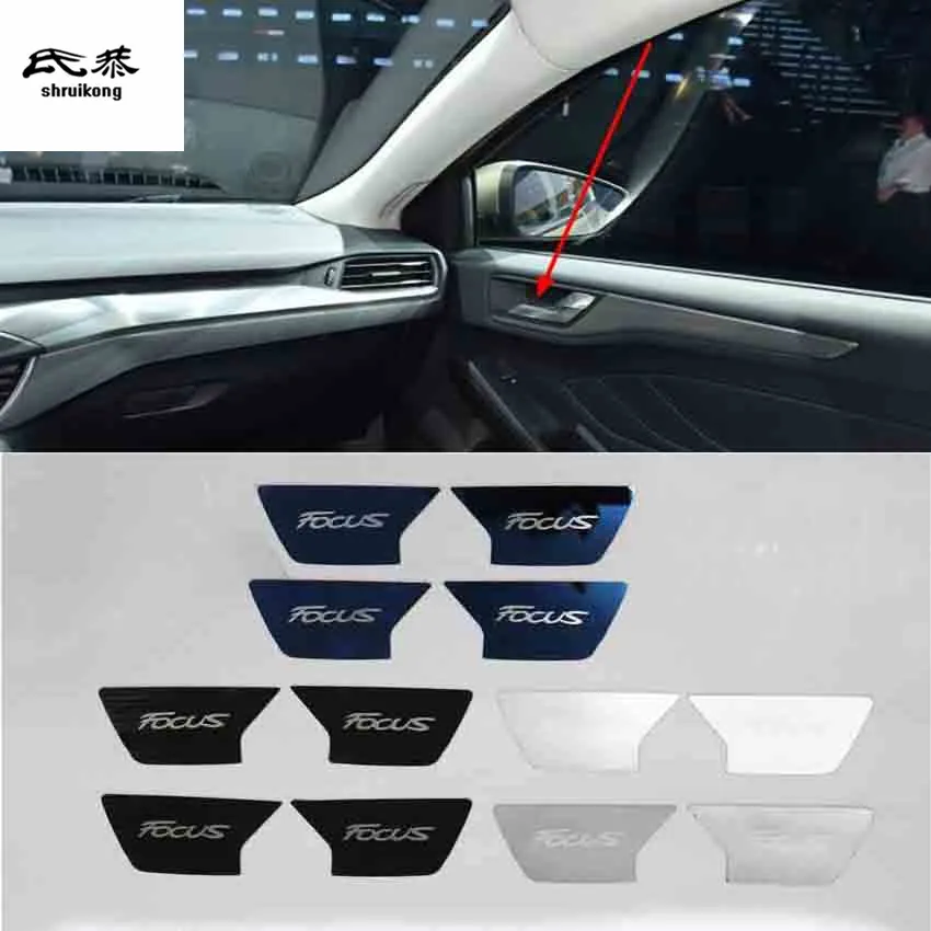 Free Shipping 4pcs/lot stainless steel Interior door shake handshandle bowl decoration cover for 2019 Ford FOCUS 4 MK4
Free Shipping 4pcs/lot stainless steel Interior door shake handshandle bowl decoration cover for 2019 Ford FOCUS 4 MK4