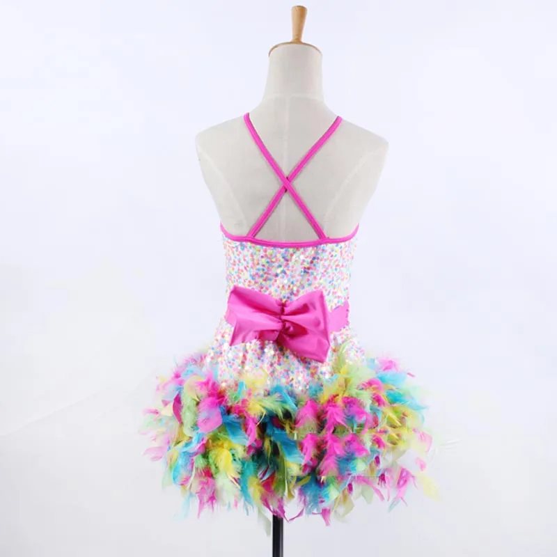 Ballet Dress Children Colorful Sequins Feather Tutu Skirt Kids Dancewear Professional Ballerinas Women Ballet Clothing DNV11223
Ballet Dress Children Colorful Sequins Feather Tutu Skirt Kids Dancewear Professional Ballerinas Women Ballet Clothing DNV11223