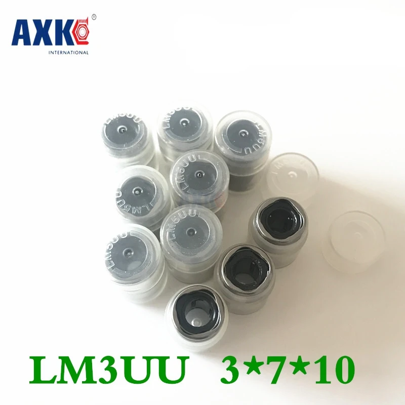 Lm3uu 3 мм x 7 мм x 10 мм 3 мм линейная втулка Шарикового подшипника для 3 мм круглый прямой стержень 2 шт.
Lm3uu 3 мм x 7 мм x 10 мм 3 мм линейная втулка Шарикового подшипника для 3 мм круглый прямой стержень 2 шт.