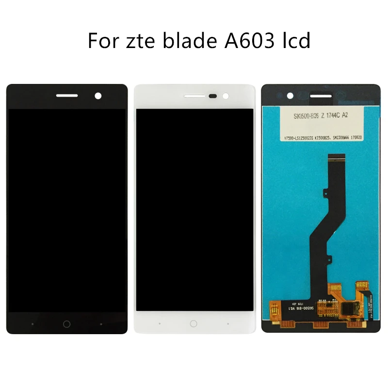 Дисплейный модуль для zte blade A603, кодирующий преобразователь сенсорного экрана в сборе дюйма, 603 дюйма
Дисплейный модуль для zte blade A603, кодирующий преобразователь сенсорного экрана в сборе дюйма, 603 дюйма
