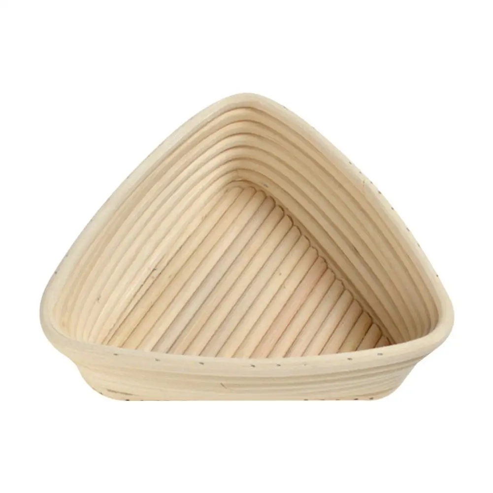 Треугольная паста хлебные корзины тесто для хлеба полированная ротанговая
