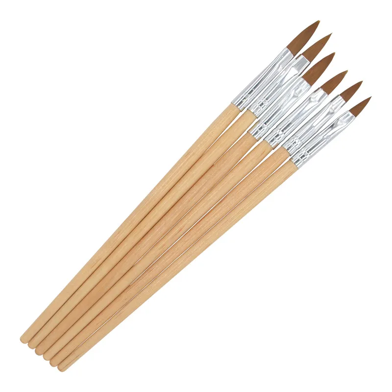 6PCS/Pack Wood Handle Nail Art Painting Drawing Pen Brush Set for Acrylic Nail UV Gel Manicure Beauty Tools Brushes 32
6PCS/Pack Wood Handle Nail Art Painting Drawing Pen Brush Set for Acrylic Nail UV Gel Manicure Beauty Tools Brushes 32