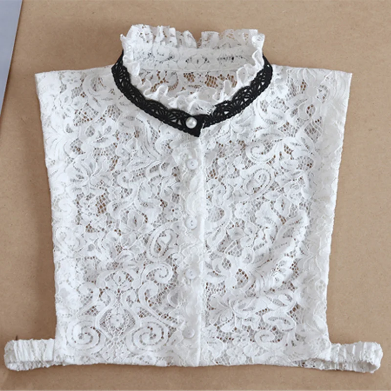 Detachable Accessories Neck Decor New decorative lace OL love shirt False blouse wild leave ear collar lace decorative collar
Detachable Accessories Neck Decor New decorative lace OL love shirt False blouse wild leave ear collar lace decorative collar