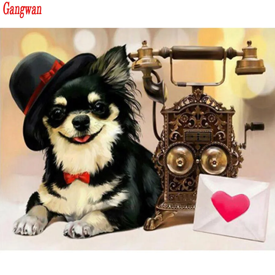 Full Square round Drill 5D Diamond Painting DIY Diamond Embroidery Chihuahua Dog,Old Phone rhinestone mosaic painting Home decor
Full Square round Drill 5D Diamond Painting DIY Diamond Embroidery Chihuahua Dog,Old Phone rhinestone mosaic painting Home decor