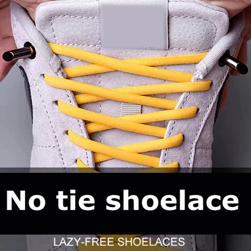 1Pair No Tie Shoelaces Elastic Shoe Laces Kids Adult Sneakers Quick Shoelace Lazy Shoe Laces 15 Color Semicircle lacet chaussure
1Pair No Tie Shoelaces Elastic Shoe Laces Kids Adult Sneakers Quick Shoelace Lazy Shoe Laces 15 Color Semicircle lacet chaussure