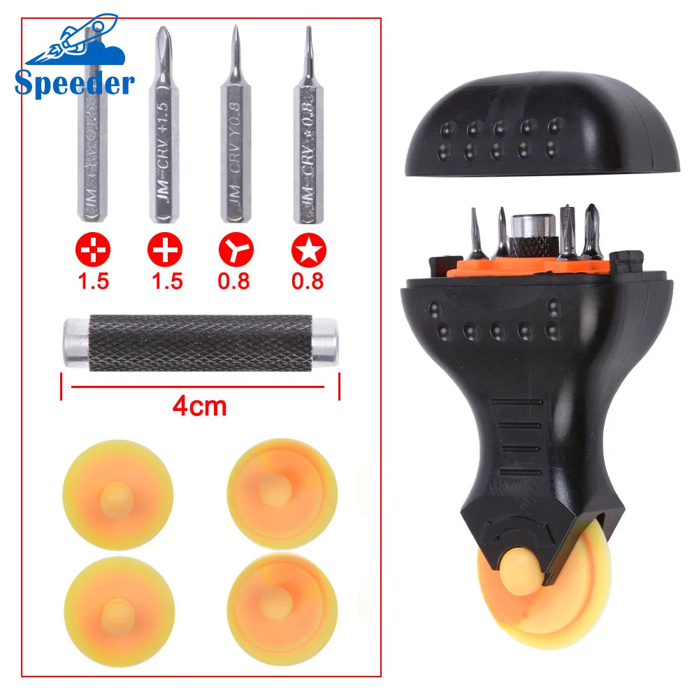 JM-OP17 Multifunctional Screwdriver Set Screen Roller Opening Repair Tools Kit For iphone 6s 7 For Pad Repair Disassembly
JM-OP17 Multifunctional Screwdriver Set Screen Roller Opening Repair Tools Kit For iphone 6s 7 For Pad Repair Disassembly