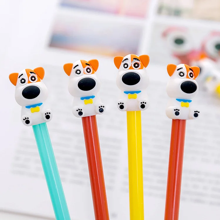 4pc/lot Cartoon pet dog animal Gel ink pen/creative cartoon student office fountain water pen / signature pen
4pc/lot Cartoon pet dog animal Gel ink pen/creative cartoon student office fountain water pen / signature pen