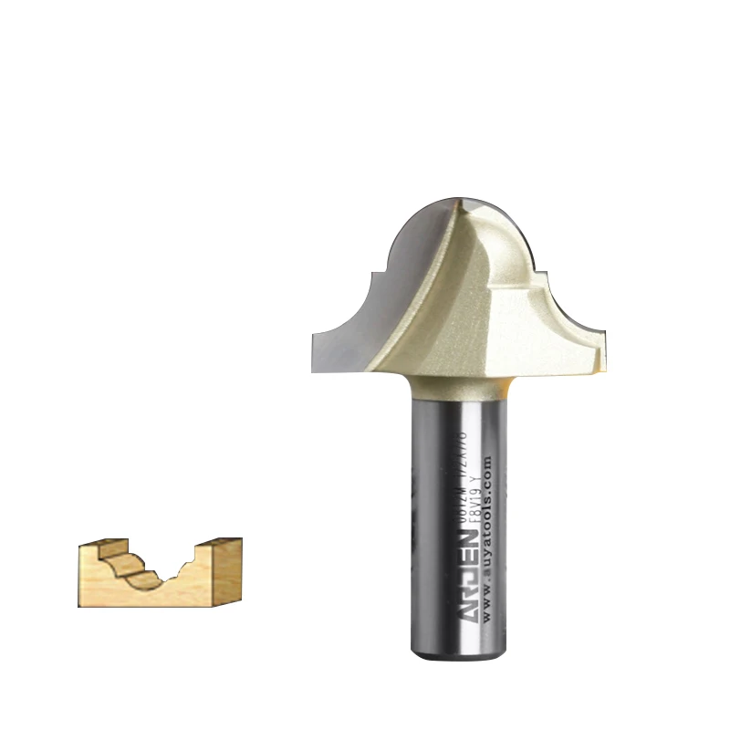 embouts routeur Woodworking Tools Double Roman Ogee Groove Table Bit Arden Router Bits - 1/4*1/2 - 1/2" Shank - Arden A0812434
embouts routeur Woodworking Tools Double Roman Ogee Groove Table Bit Arden Router Bits - 1/4*1/2 - 1/2" Shank - Arden A0812434