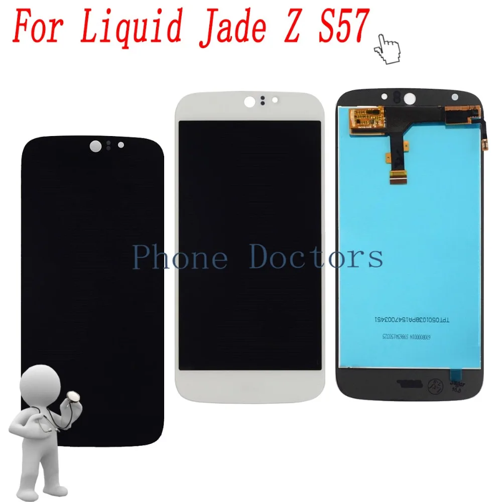 5.0" Full LCD DIsplay + Touch Screen Digitizer Assembly For Acer Liquid Jade Z S57 100% Tested
5.0" Full LCD DIsplay + Touch Screen Digitizer Assembly For Acer Liquid Jade Z S57 100% Tested