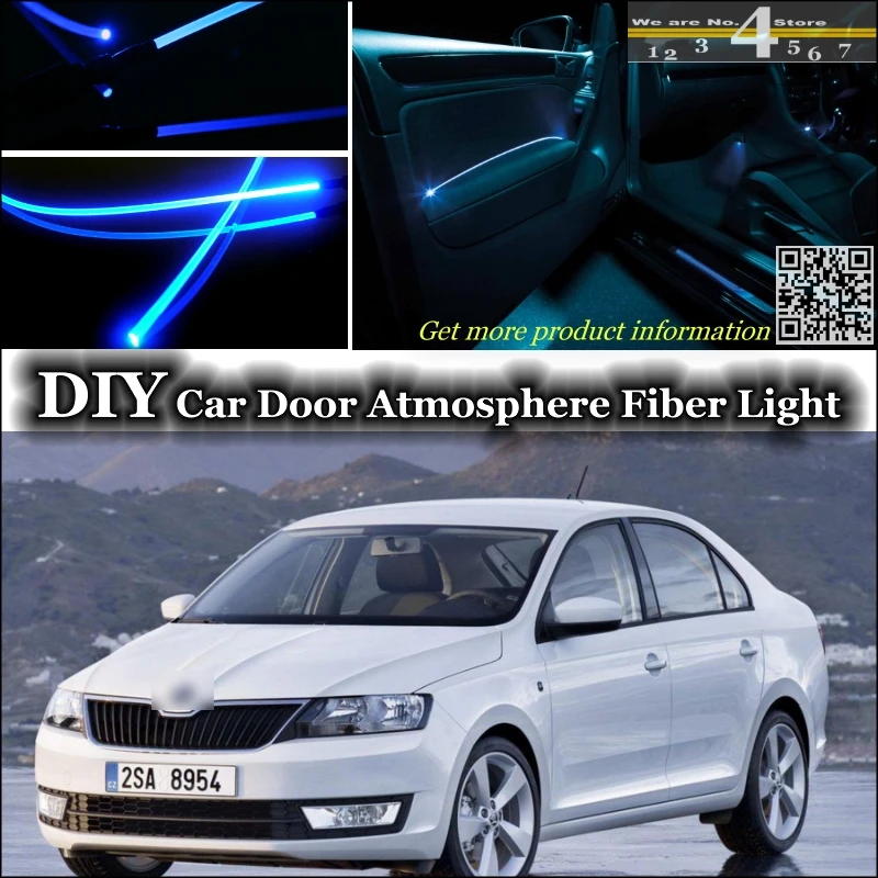 interior Ambient Light Tuning Atmosphere Fiber Optic Band Lights For Skoda Rapid Inside Door Panel illumination Refit
interior Ambient Light Tuning Atmosphere Fiber Optic Band Lights For Skoda Rapid Inside Door Panel illumination Refit