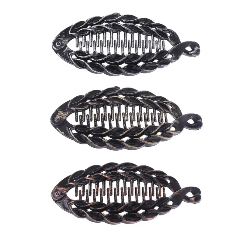 Women Girl Fish Shape Hair Claws Banana Barrettes Hairpins Hair Clips Accessories
Women Girl Fish Shape Hair Claws Banana Barrettes Hairpins Hair Clips Accessories