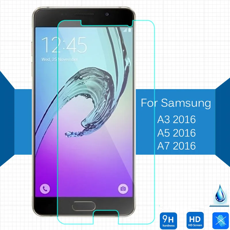 Закаленное стекло для защиты экрана Samsung Galaxy A3 A5 A7 2016 A3100 A5100 A7100 2017 защитная