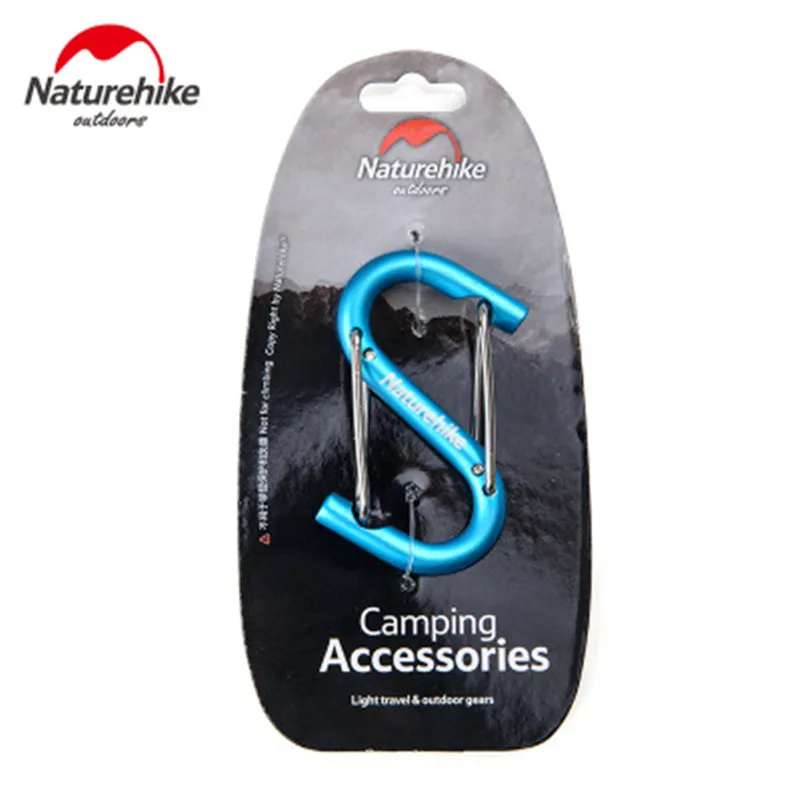 Naturehike climbing carabiner camping Accessories Multifunctional aluminum alloy S water bottle buckle steel wire key fastener
Naturehike climbing carabiner camping Accessories Multifunctional aluminum alloy S water bottle buckle steel wire key fastener