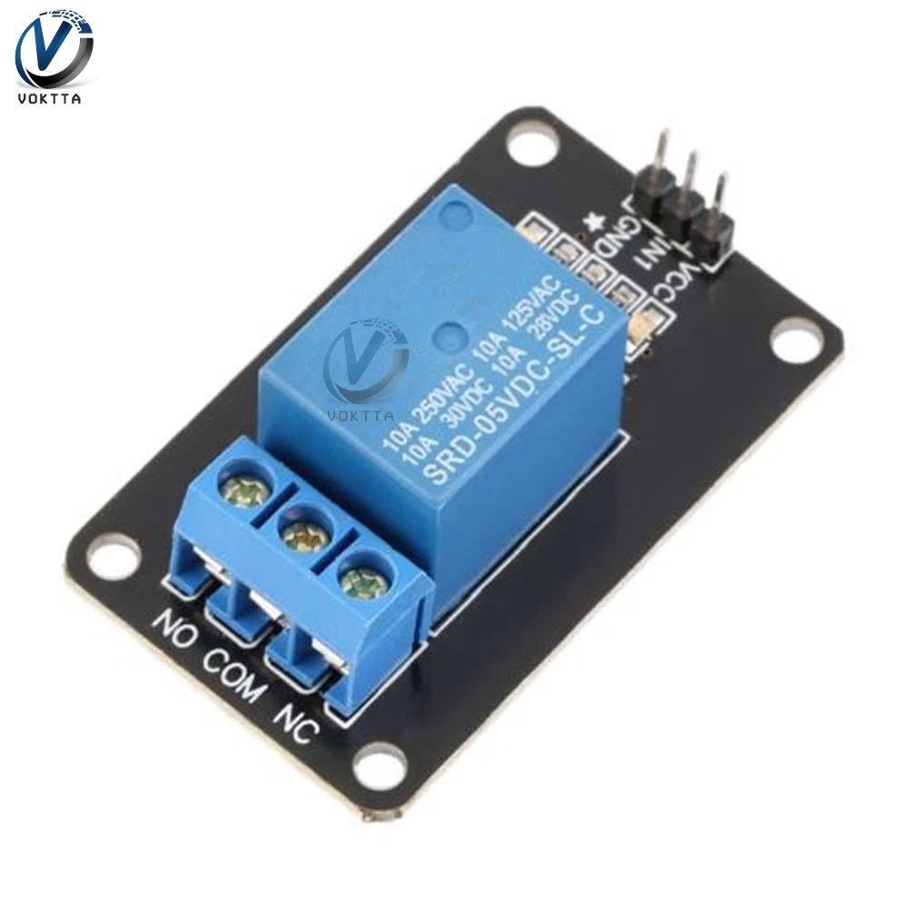 5V 1 Channel Relay Module Board Shield For Arduino Timer Delay Relay Max 10A 250VAC/30VDC Control Board Bistable Timer Relay
5V 1 Channel Relay Module Board Shield For Arduino Timer Delay Relay Max 10A 250VAC/30VDC Control Board Bistable Timer Relay