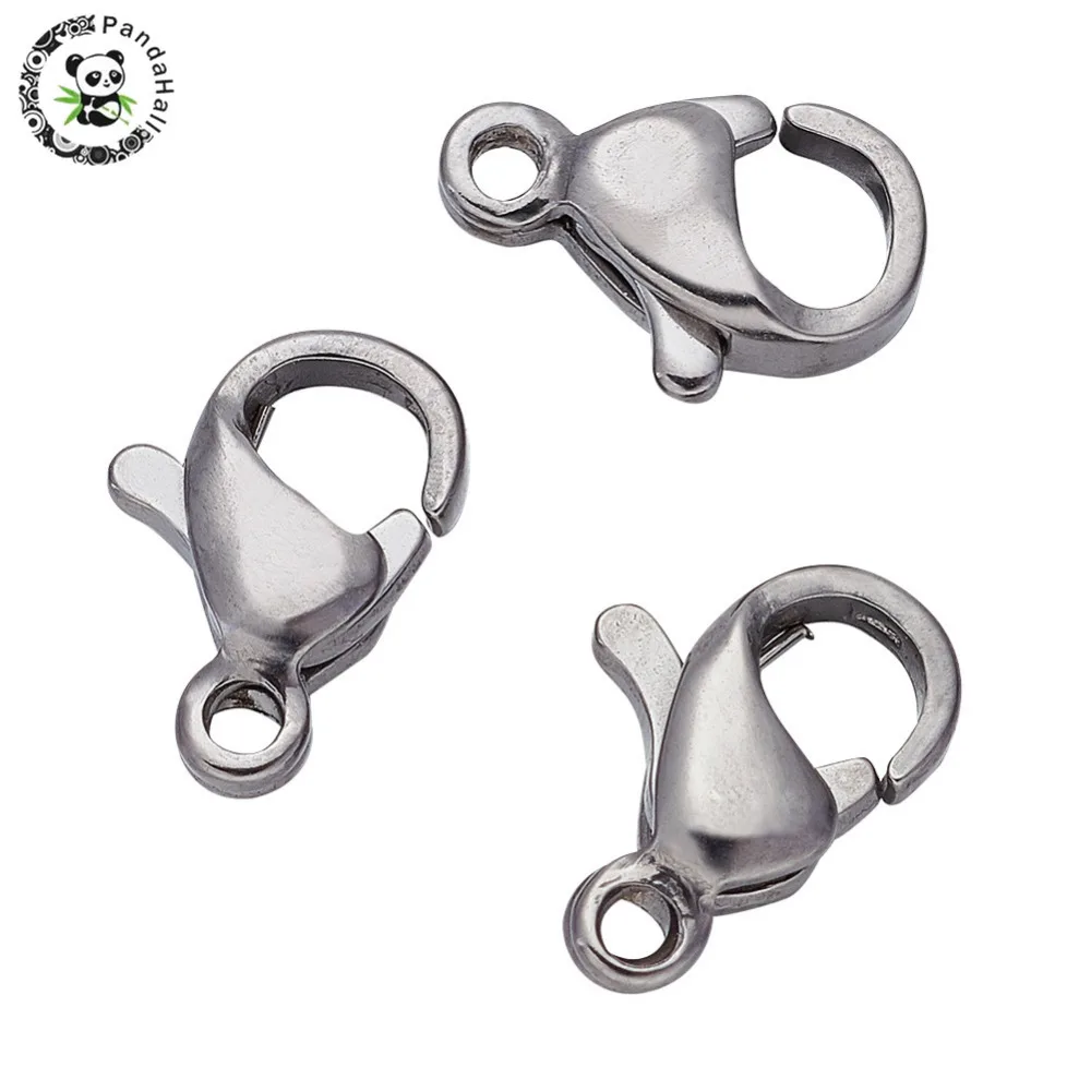 PANDAHALL 200pcs 10x6x3mm 304 Stainless Steel Lobster Claw Clasps For Jewelry Making Findings Components DIY Bracelet Department
PANDAHALL 200pcs 10x6x3mm 304 Stainless Steel Lobster Claw Clasps For Jewelry Making Findings Components DIY Bracelet Department