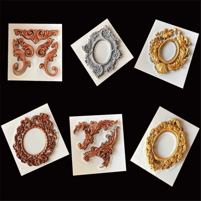 Frame Retro Border Hollow Relief Photo Frame Silicone Mold Cake Silicone Mold Chocolate Molds DIY Cake Decorating Tools
Frame Retro Border Hollow Relief Photo Frame Silicone Mold Cake Silicone Mold Chocolate Molds DIY Cake Decorating Tools