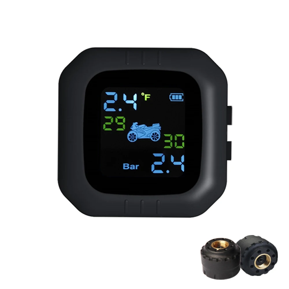 Waterproof Cordless TPMS Motorcycle Tire Pressure Monitoring System 2 External Sensor Moto Tools Accessories
Waterproof Cordless TPMS Motorcycle Tire Pressure Monitoring System 2 External Sensor Moto Tools Accessories