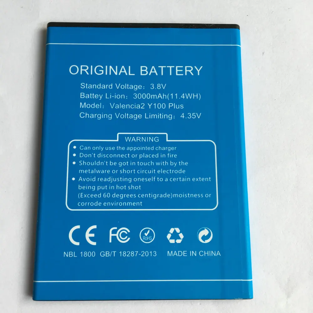 AVY Battery For Doogee Y100 Plus Mobile phone 3000mAh Li-ion Replacement Batteries Bateria 100% Tested In stock
AVY Battery For Doogee Y100 Plus Mobile phone 3000mAh Li-ion Replacement Batteries Bateria 100% Tested In stock