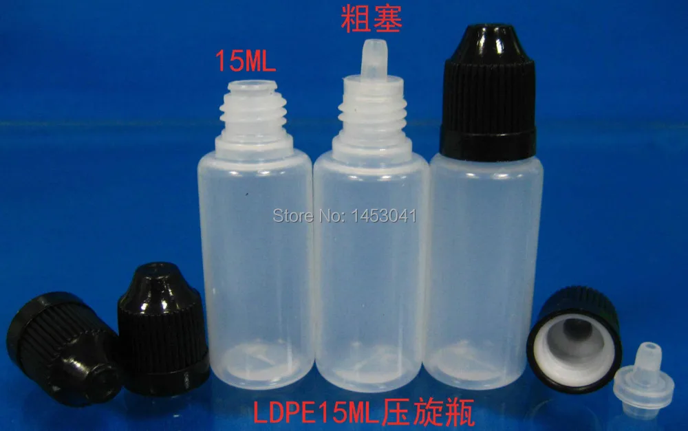 Пластиковая бутылка LDPE15ml/бутылка с пипеткой/бутылка эфирным маслом/бутылка для