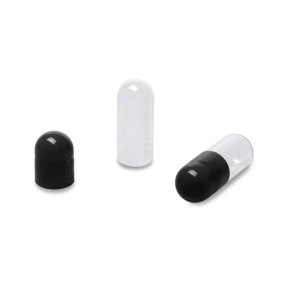 Free Shipping!!! 5000 Pieces Black & Clear Size 4 Empty Hard Gelatin Joined Capsule
Free Shipping!!! 5000 Pieces Black & Clear Size 4 Empty Hard Gelatin Joined Capsule