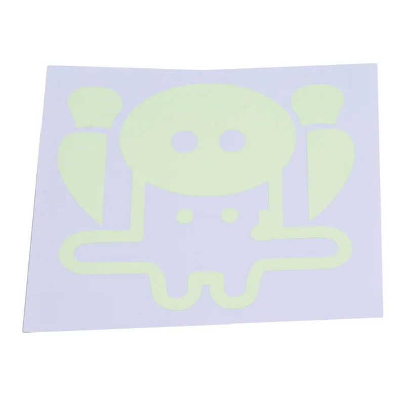 Night Light Carved Cow Switch Paste Luminous Living Room Bedroom Bathroom Stickers | Дом и сад