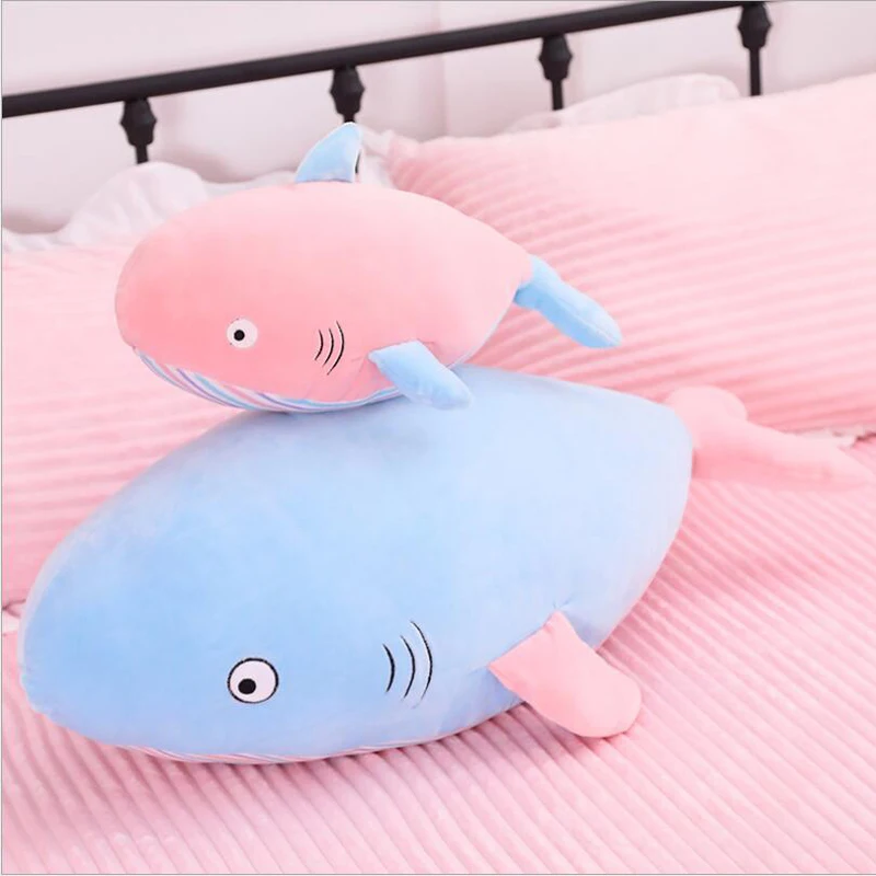 Hot Sale Funny Pink Blue Shark Plush Toys Stuffed Animal Doll Toy Soft Plush Pillow Adults & Kids Birthday Gift
Hot Sale Funny Pink Blue Shark Plush Toys Stuffed Animal Doll Toy Soft Plush Pillow Adults & Kids Birthday Gift
