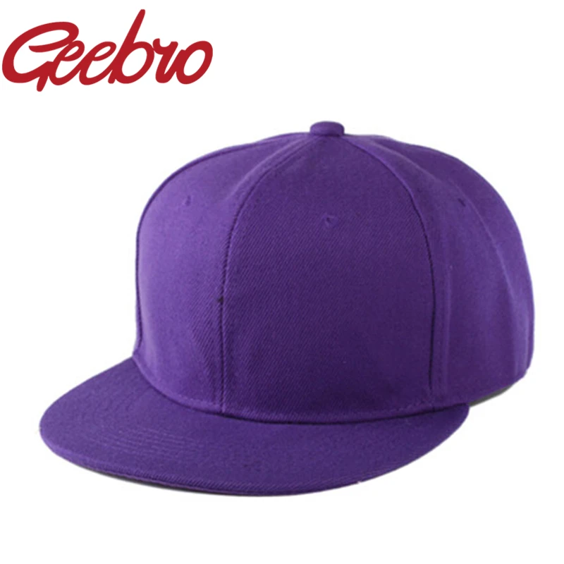 Geebro Simple Solid Baseball Cap Casual Snapback Outdoor Sports Skateboard Dancing Hat Hip-Hop Bone Gorras for Men Women JS120-1
Geebro Simple Solid Baseball Cap Casual Snapback Outdoor Sports Skateboard Dancing Hat Hip-Hop Bone Gorras for Men Women JS120-1