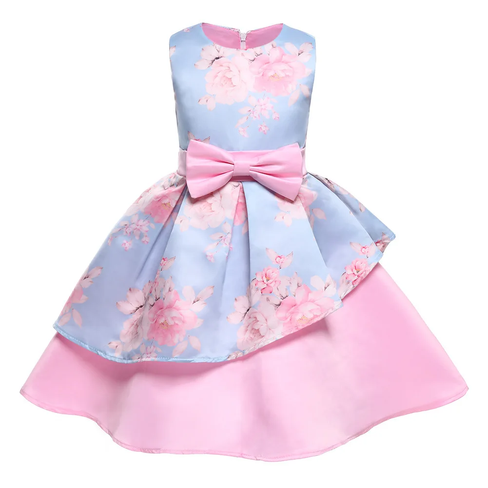 Spring And Summer Irregular a Print Children's Kids Clothes Dresses For Girls Princess Dress Middle Child Bow Dress
Spring And Summer Irregular a Print Children's Kids Clothes Dresses For Girls Princess Dress Middle Child Bow Dress