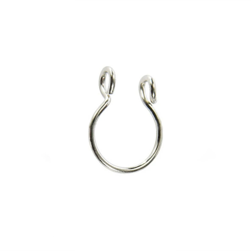 SHUANGR 1PC Steel Dainty Faux Nose Rings Fake Septum Rings Hoop Nostril Piercing Fake Clip on Nose Rings Piercings Jewelry
SHUANGR 1PC Steel Dainty Faux Nose Rings Fake Septum Rings Hoop Nostril Piercing Fake Clip on Nose Rings Piercings Jewelry