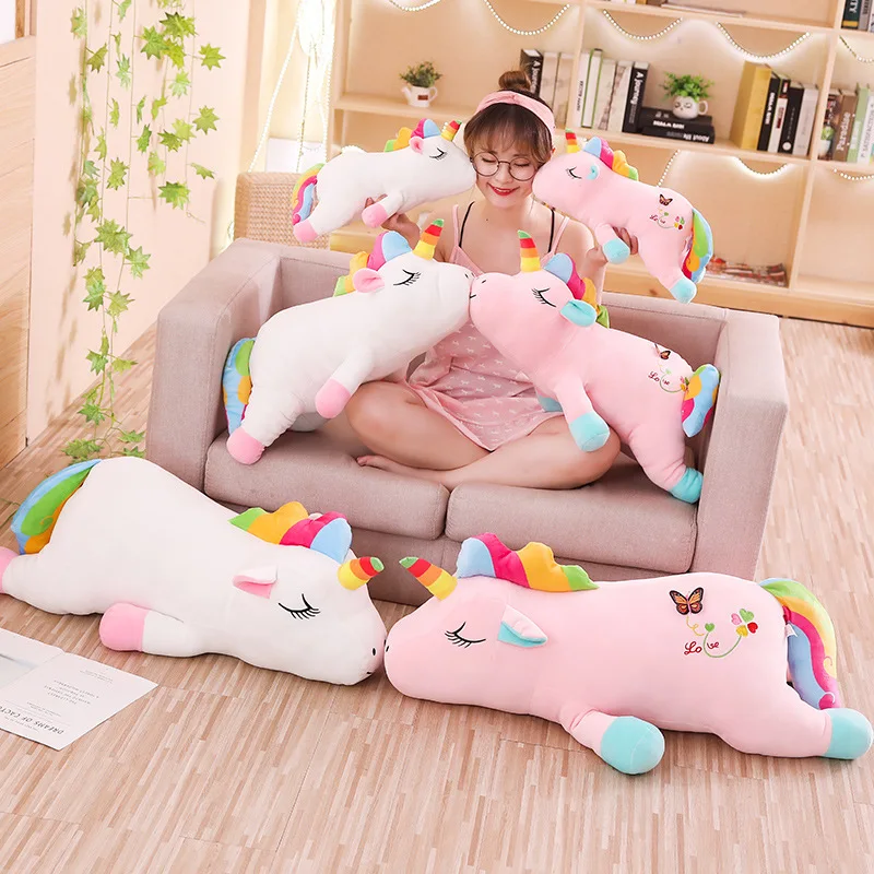40cm-85cm Big Size Soft Unicorn With Butterfly&Love Plush Toy Pillow Appease Cushion Gift For Children Girls
40cm-85cm Big Size Soft Unicorn With Butterfly&Love Plush Toy Pillow Appease Cushion Gift For Children Girls