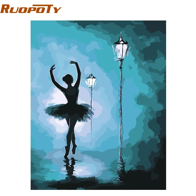 RUOPOTY Frame Abstract Ballet Dancer DIY Painting By Numbers Kits Acrylic Handpainted Oil Painting On Canvas For Home Decor
RUOPOTY Frame Abstract Ballet Dancer DIY Painting By Numbers Kits Acrylic Handpainted Oil Painting On Canvas For Home Decor