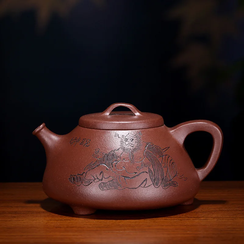 by ming-wei liu all hand undressed ore doors of purple clay stone gourd ladle paint pot teapot tea set on sale
by ming-wei liu all hand undressed ore doors of purple clay stone gourd ladle paint pot teapot tea set on sale