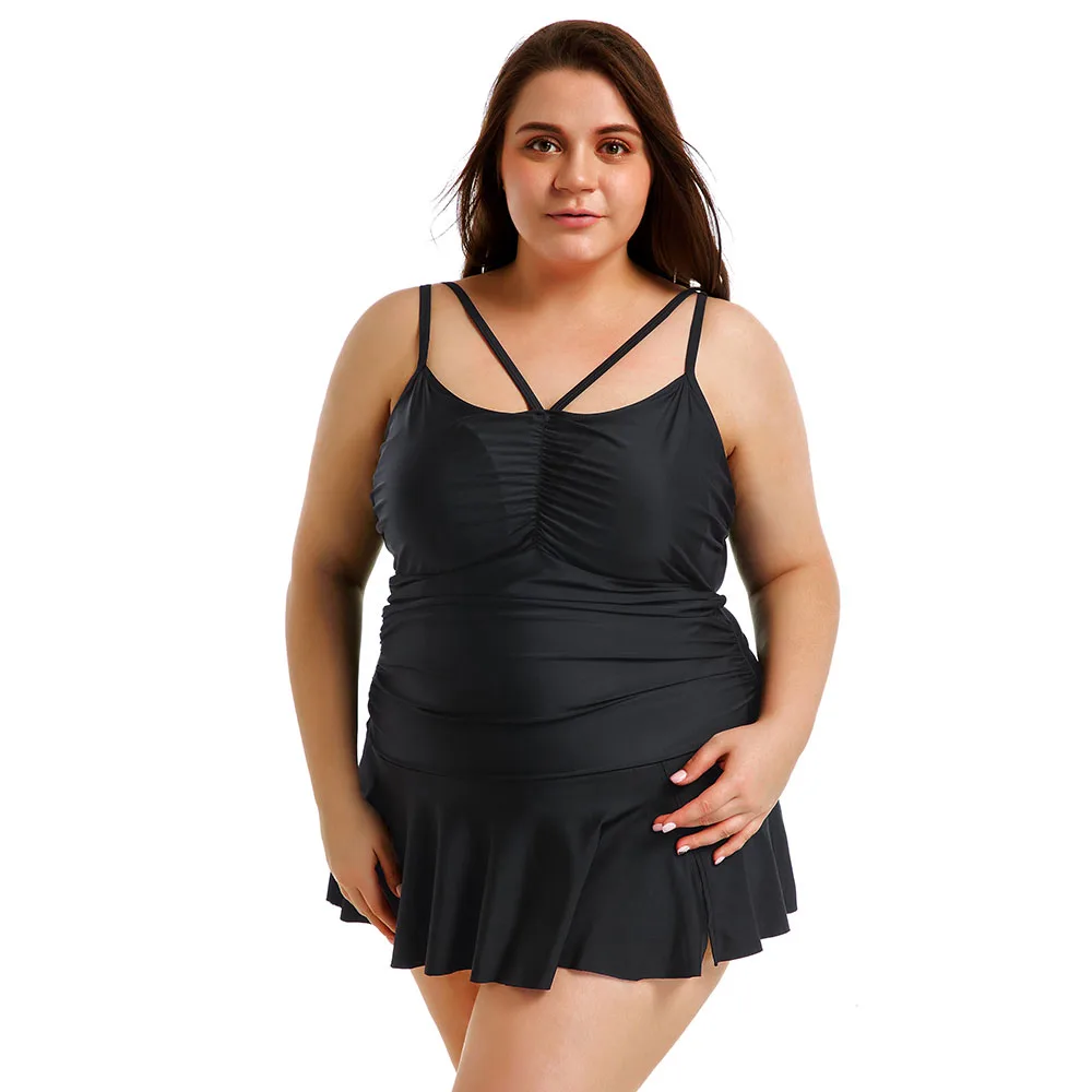 Swimdresses for Women Plus Size Tankini Swimsuits Floral print Swimwear Ladies Push Up With Shorts Two Pieces Bathing Suit Black
Swimdresses for Women Plus Size Tankini Swimsuits Floral print Swimwear Ladies Push Up With Shorts Two Pieces Bathing Suit Black