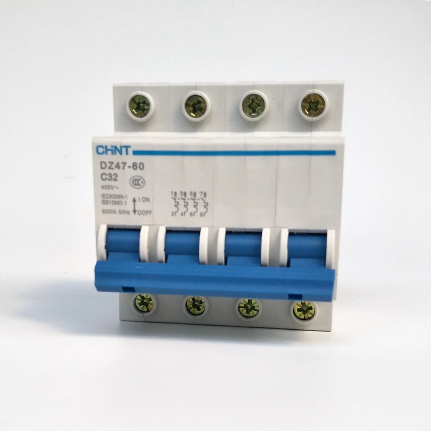 

CHINT C45N Mini Circuit Breaker DZ47-60 4P C32A 400V MCB