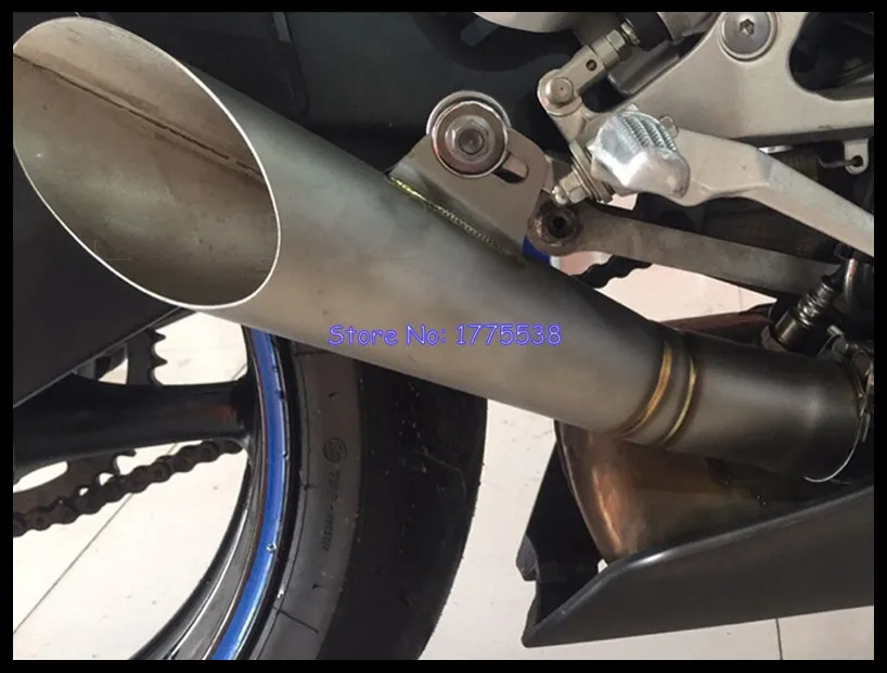 For YZF R6 08-14 Motorcycle Motorbike Exhaust Muffler Pipe Silencer Escape Baffle with Removable DB Killer Accessories
For YZF R6 08-14 Motorcycle Motorbike Exhaust Muffler Pipe Silencer Escape Baffle with Removable DB Killer Accessories