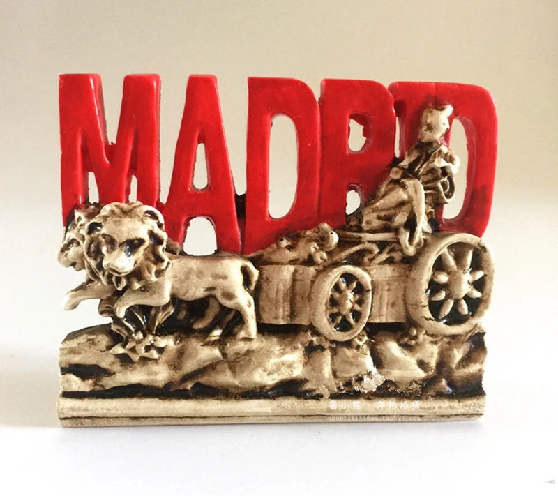 Handmade Painted Madrid Sculpture 3D Fridge Magnets World Tourism Souvenir Refrigerator Magnetic Stickers Home Decoration
Handmade Painted Madrid Sculpture 3D Fridge Magnets World Tourism Souvenir Refrigerator Magnetic Stickers Home Decoration