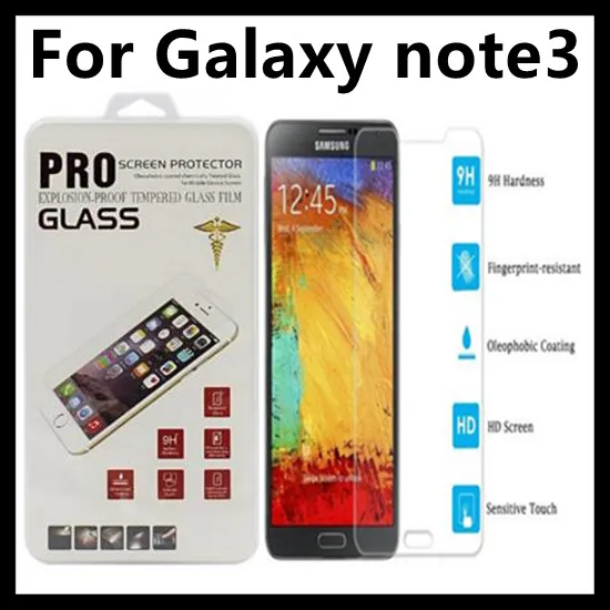 500 шт 5 7 "для Samsung Galaxy Note 3 закаленное стекло 2.5D Взрывозащищенная защитная пленка