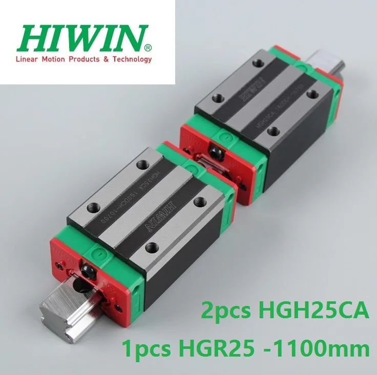 1pcs 100% original Hiwin linear rail HGR25 -L 1100mm + 2pcs HGH25CA narrow block for cnc router
1pcs 100% original Hiwin linear rail HGR25 -L 1100mm + 2pcs HGH25CA narrow block for cnc router