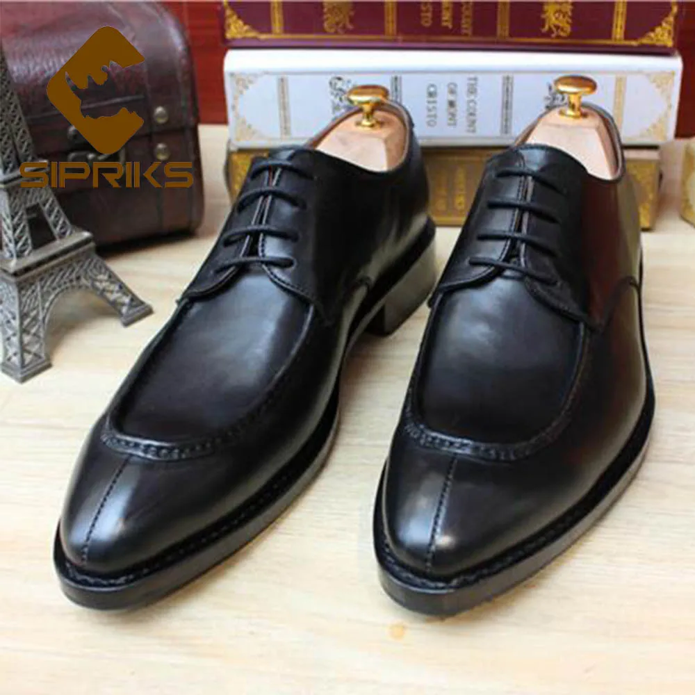 Sipriks Mens Leather Sole Dress Shoes Classic Male Goodyear Formal Tuxedo Shoes Pointed Toe Gents Suits Flats Boss Business 2020
Sipriks Mens Leather Sole Dress Shoes Classic Male Goodyear Formal Tuxedo Shoes Pointed Toe Gents Suits Flats Boss Business 2020