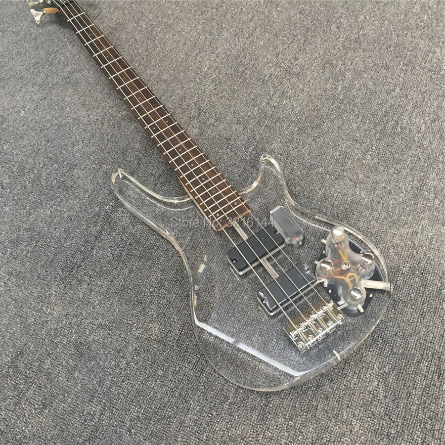 New crystal electric bass strings 4 blue LED lamp, spot freight, factory wholesale and retail Acrylic bass
New crystal electric bass strings 4 blue LED lamp, spot freight, factory wholesale and retail Acrylic bass