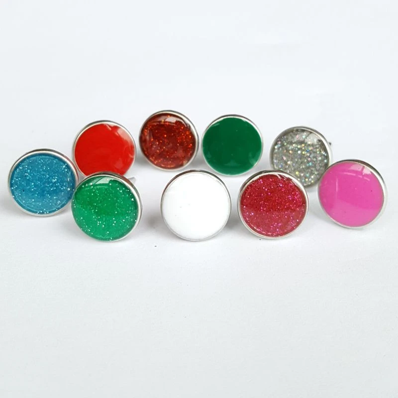 300Pcs 12.5mm Paper Craft Mix Metal Brads Resin Epoxy Glitter Scrapbook Wedding Cards Valentine Birthday Photo Alblum Gift DIY
300Pcs 12.5mm Paper Craft Mix Metal Brads Resin Epoxy Glitter Scrapbook Wedding Cards Valentine Birthday Photo Alblum Gift DIY