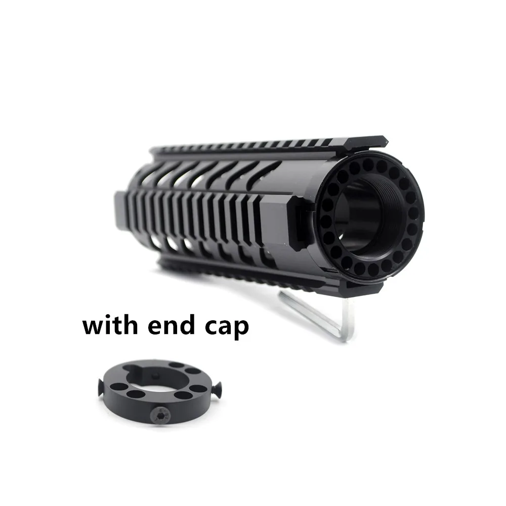 M16 Тактический черный 7 ''свободный поплавок Quad Handguard Picatinny Weaver Rail Fit .223/5.56
M16 Тактический черный 7 ''свободный поплавок Quad Handguard Picatinny Weaver Rail Fit .223/5.56