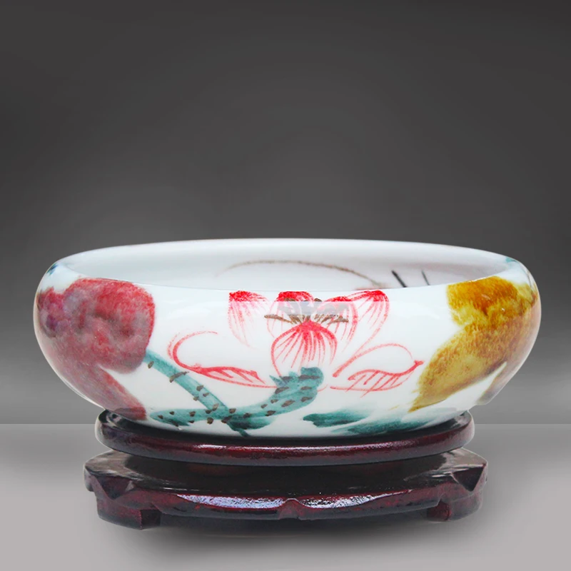 Jingdezhen YIXING GUCI ceramics table ashtray creative modern Chinese retro dining room decoration wedding decoration study
Jingdezhen YIXING GUCI ceramics table ashtray creative modern Chinese retro dining room decoration wedding decoration study