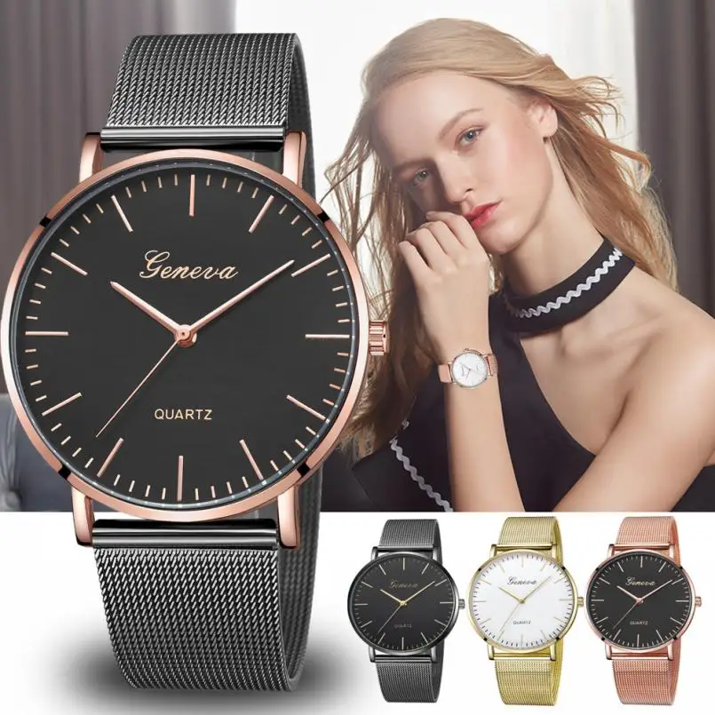 Geneva Luxury Fashion Women Watchs Waterproof Sports Watches Women Classic Analog Quartz Watch Alloy Steel Dial Business Watch#F
Geneva Luxury Fashion Women Watchs Waterproof Sports Watches Women Classic Analog Quartz Watch Alloy Steel Dial Business Watch#F