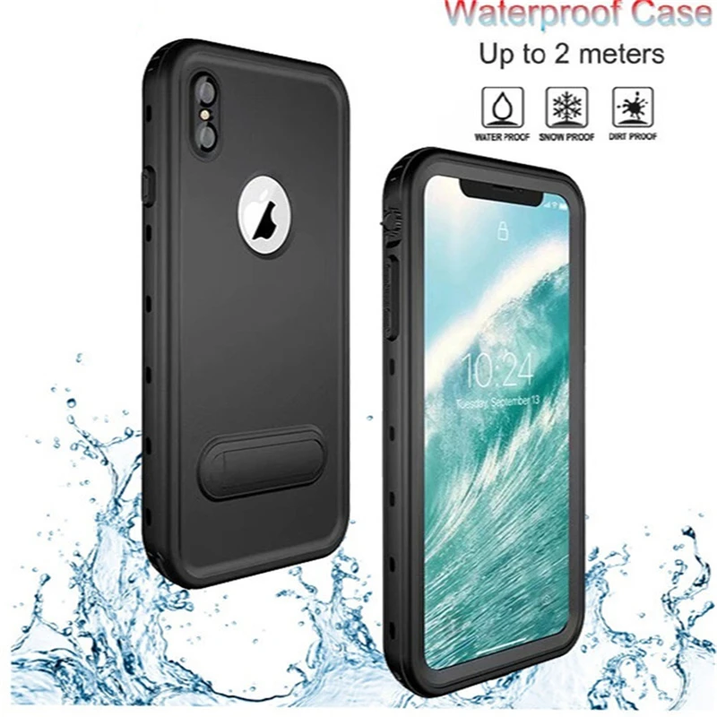 Водонепроницаемый чехол для IPHONE XS MAX XR X IP68 грязеотталкивающий ударопрочный Samsung