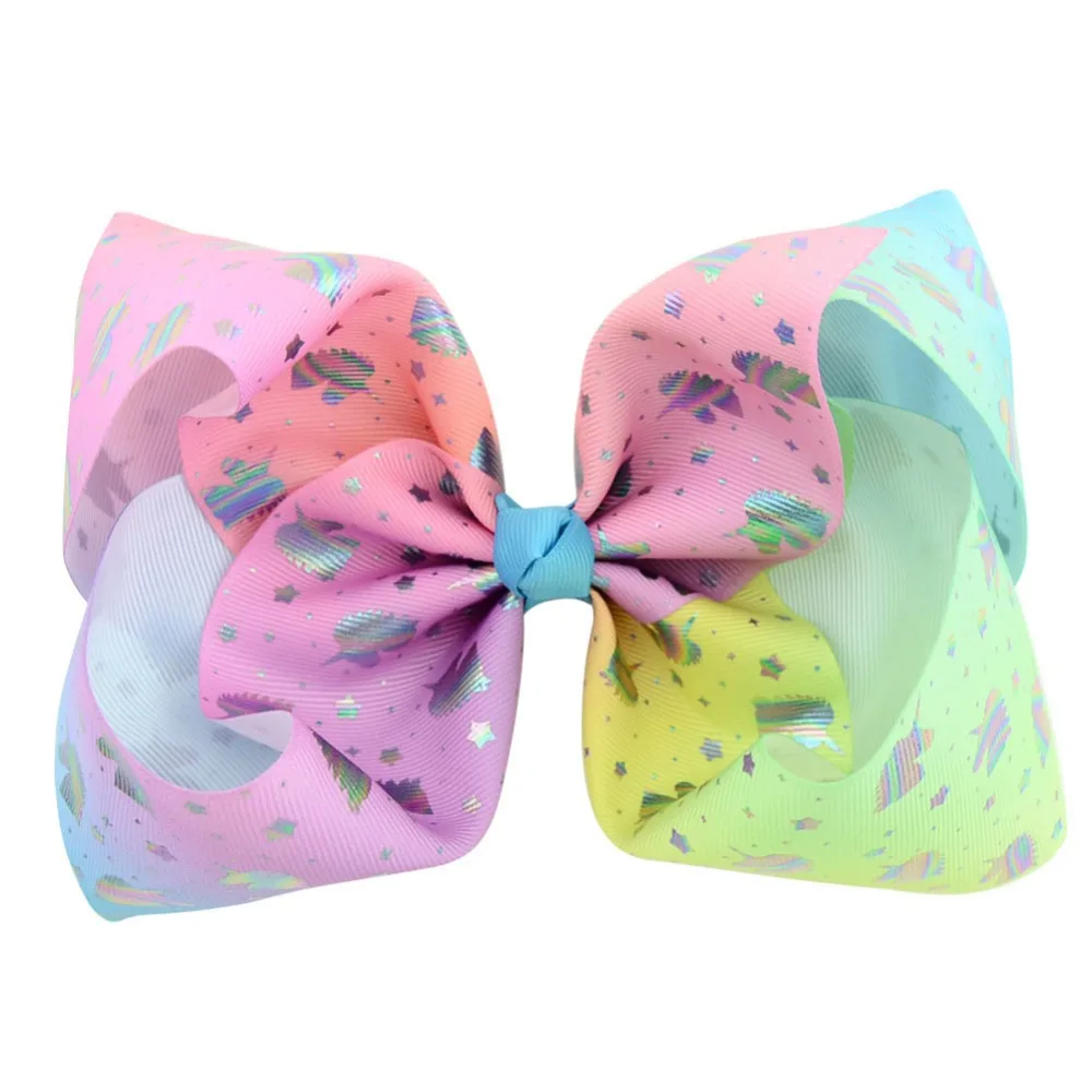 A-STYLE 20pc/lot 8" Large Hair Bows Hair Clips,Large Rainbow Ribbon Hair Bows Barrettes Kids Girls Hairgrips Hair Accessories
A-STYLE 20pc/lot 8" Large Hair Bows Hair Clips,Large Rainbow Ribbon Hair Bows Barrettes Kids Girls Hairgrips Hair Accessories