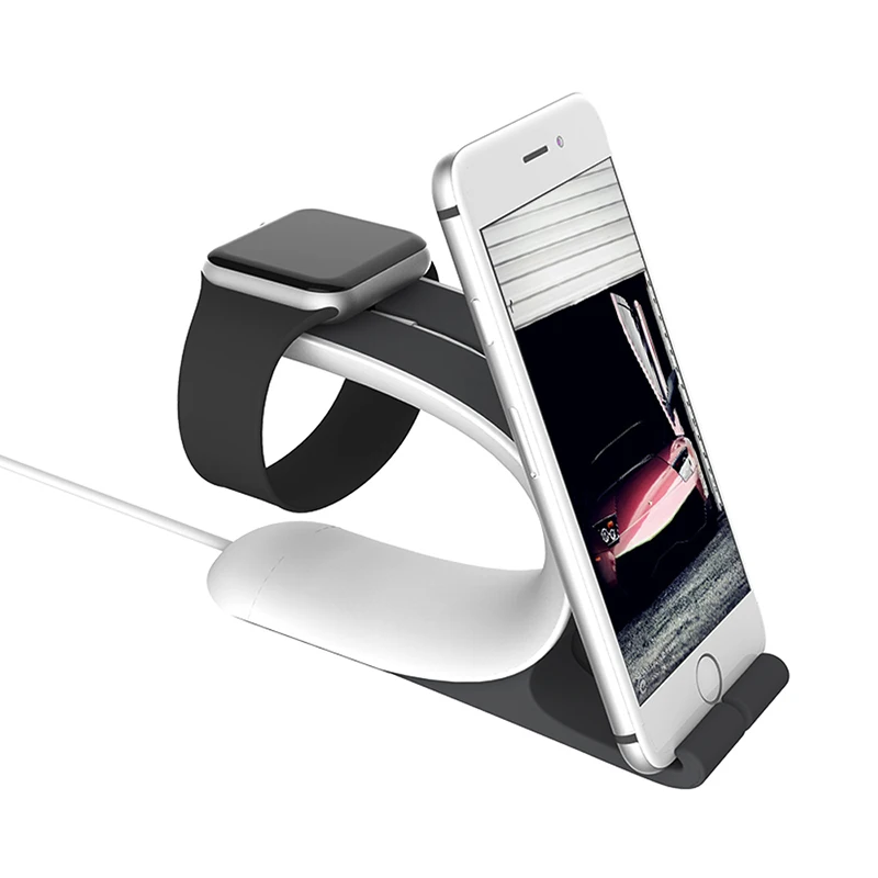 Многофункциональный Apple часы подставка-держатель charging Dock Зарядное устройство