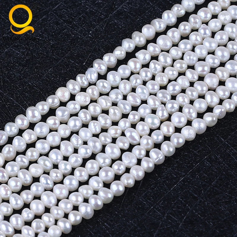 AA Grade 2.8-3.2mm Potato freshwater Pearl DIY Necklace Bracelat Jewelry Making Potato Shape Strand
AA Grade 2.8-3.2mm Potato freshwater Pearl DIY Necklace Bracelat Jewelry Making Potato Shape Strand